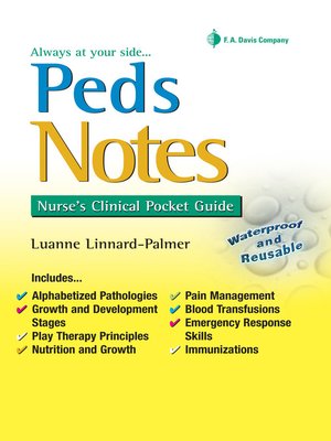 cover image of PedsNotes
